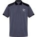 Samurai Kurzärmeliges Poloshirt mit antibakterieller Wirkung, 160 g/m2, unisex, blei/schwarz, S