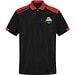 Samurai Kurzärmeliges Poloshirt mit antibakterieller Wirkung, 160 g/m2, unisex, schwarz, S