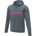 Sayan Kapuzenpullover mit halbem Reißverschluss für Herren, stahlgrau,  L