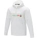 Sayan Kapuzenpullover mit halbem Reißverschluss für Herren, weiß,  L