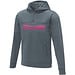 Sayan Kapuzenpullover mit halbem Reißverschluss für Herren, stahlgrau,  XXL
