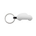 Schlüsselring Auto aus RCS rec. Zinklegierung, silber