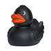Schnabels® Bade-Ente Klassik, schwarz