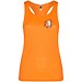 Schura Sport Top für Damen, Fluor Orange, L