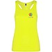 Schura Sport Top für Damen, Fluor Yellow, L