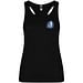 Schura Sport Top für Damen, schwarz, S