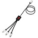 SCX.design C17 Easy to Use Ladekabel mit Leuchtlogo, rot