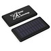 SCX.design P30 8000 mAh Solar Powerbank mit Leuchtlogo, schwarz