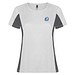 Shanghai Sport T-Shirt für Damen, weiß / Dark Lead, S