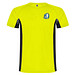 Shanghai Sport T-Shirt für Herren, Fluor Yellow / schwarz, S