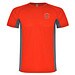 Shanghai Sport T-Shirt für Kinder, rot / Dark Lead, 16