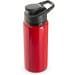 SHAWN. Sportflasche aus 100% recyceltem aluminium 600 mL, Rot