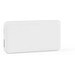 SHERYL. Powerbank 4'000 mAh bei recyceltem ABS (100% rABS), Weiß