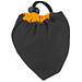 Faltbare Einkaufstasche Shopper Compact, schwarz/orange