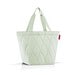 shopper M, puffer iced matcha