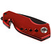 Sicherheitsmesser mit Gurtschneider und Nothammer, rot