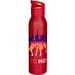 Sky 650 ml RCS-zertifizierte, einwandige Trinkflasche aus recyceltem Edelstahl, rot