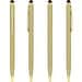 Sleek Stylus Executive Pen Gold Blaue Tinte