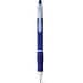 SLIM BK. Kugelschreiber aus ABS mit Gummigriff, Blau