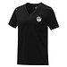 Somoto T-Shirt mit V-Ausschnitt für Damen, schwarz, M