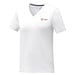 Somoto T-Shirt mit V-Ausschnitt für Damen, weiss, S