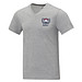 Somoto T-Shirt mit V-Ausschnitt für Herren, heather grau, 3XL