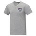 Somoto T-Shirt mit V-Ausschnitt für Herren, heather grau, XXL