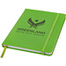Notizbuch Spectrum, DIN A5, liniert, limone Notizbuch Spectrum, DIN A5, liniert, limone