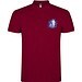 Star 200 g/m² Poloshirt für Herren, granatrot, XS