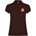 Star Poloshirt für Damen, Chocolat, XL