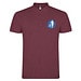 Star Poloshirt für Herren, Berry Red, S