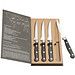 Steakmesser-Set Medium, 4-tlg., schwarz