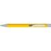 uma® Metall-Kugelschreiber Straight SI, blaue Mine, dunkelgelb