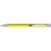 uma® Metall-Kugelschreiber Straight SI, blaue Mine, gelb