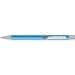 uma® Metall-Kugelschreiber Straight SI, blaue Mine, hellblau