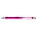 uma® Metall-Kugelschreiber Straight SI, blaue Mine, magenta