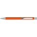 uma® Metall-Kugelschreiber Straight SI, blaue Mine, orange