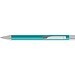 uma® Metall-Kugelschreiber Straight SI, blaue Mine, petrol