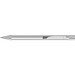 uma® Metall-Kugelschreiber Straight SI, blaue Mine, silber-matt