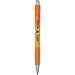Striped Grip Pen Orange Blaue Tinte