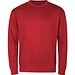 Sweatshirt unisex Crew, L, rot