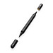 Swiss Peak Storm Dual-Tip-Pen aus RCS recyceltem Aluminum, schwarz