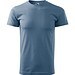 T-Shirt Herren Basic, 2XL, denim