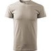T-Shirt Herren Basic, 2XL, eisgrau