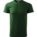 T-Shirt Herren Basic, 2XL, flaschengrün