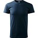 T-Shirt Herren Basic, 2XL, marineblau