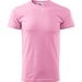 T-Shirt Herren Basic, 2XL, rosa