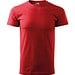 T-Shirt Herren Basic, 2XL, rot