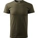 T-Shirt Herren Basic, S, army