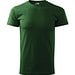 T-Shirt Herren Basic, S, flaschengrün
